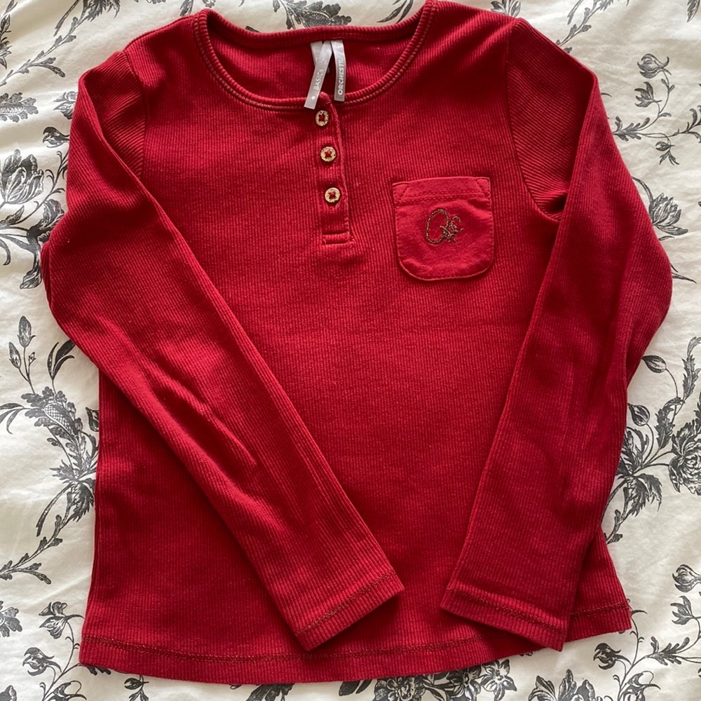 Long sleeves shirt, orchestra (french brand), 5y